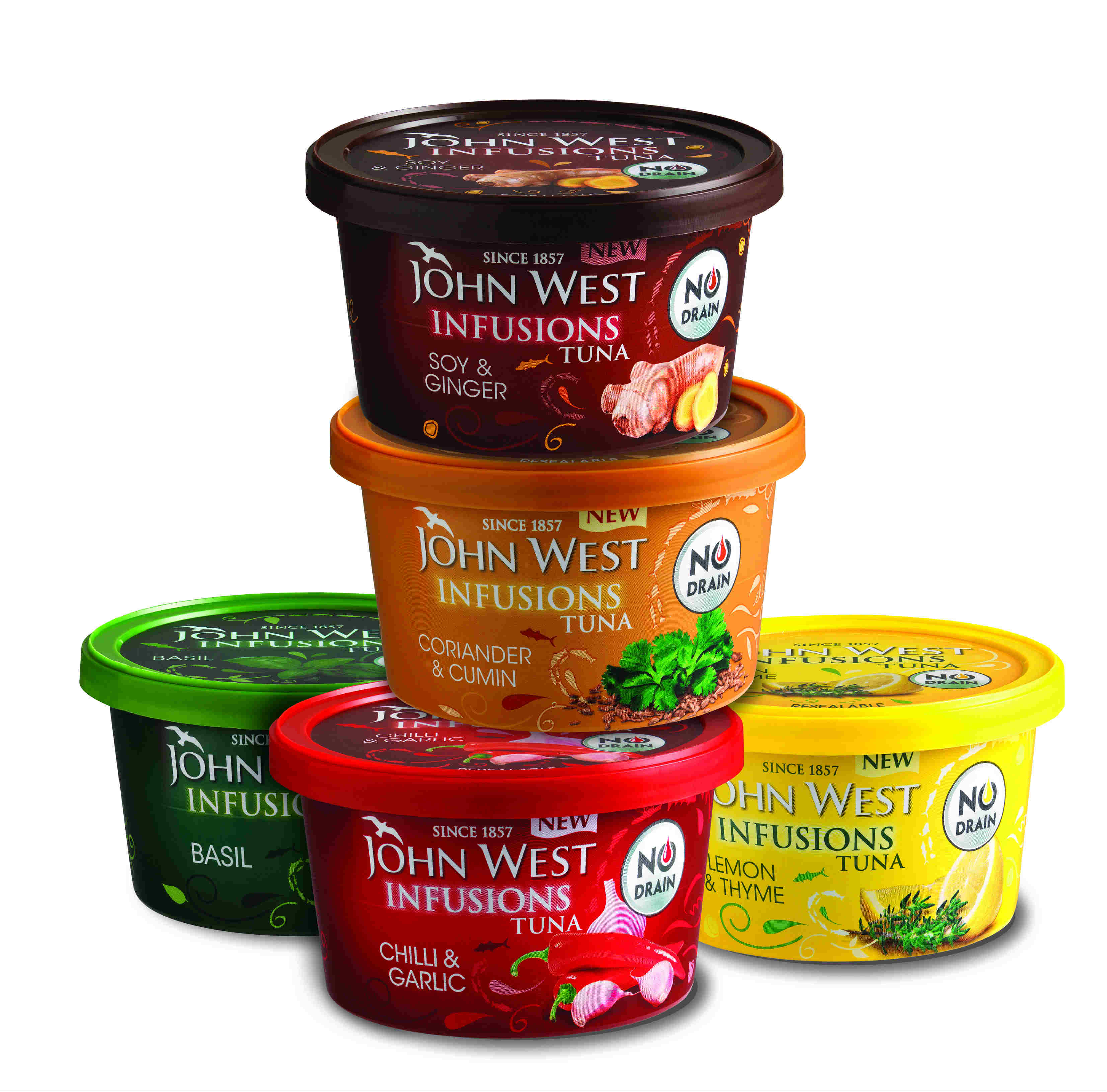 John West Launches 3 New Intense Infusions Flavours